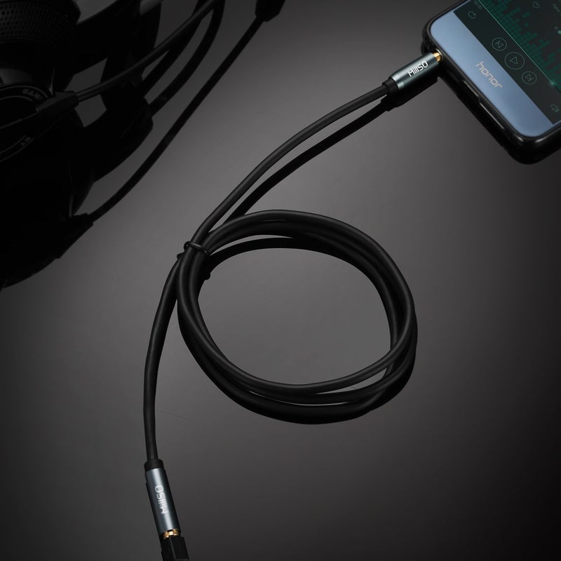 MillSO 3.5mm Headphone Extension Cable (16 ft) TRS 3.5mm Male to Female Stereo Audio Jack Extension Adapter Auxiliary AUX Cord for Headphones, Earbud, Speaker, Car or Home Stereo System - Image 2